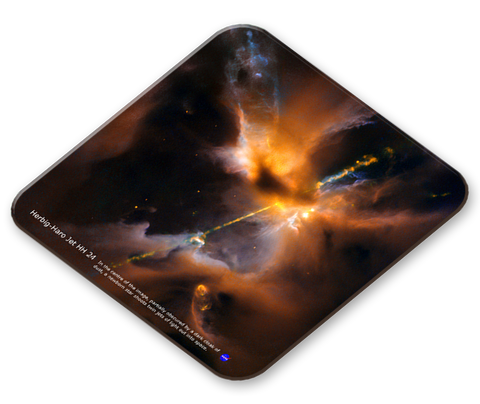 Hubble Space Telescope Image - Herbig-Haro Jet HH 24 Placemat