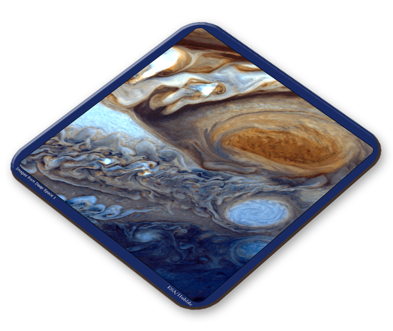 Hubble Space Telescope Image - Deep Space 1 Placemat