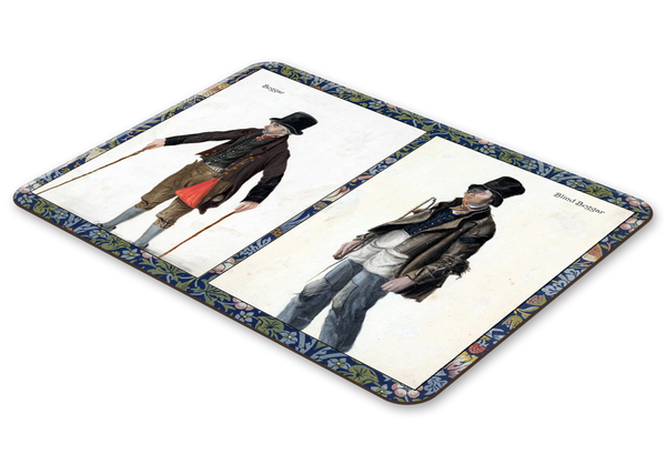 Beggars by John Dempsey - Place Mat