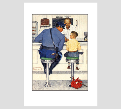 Norman Rockwell The Runaway Print